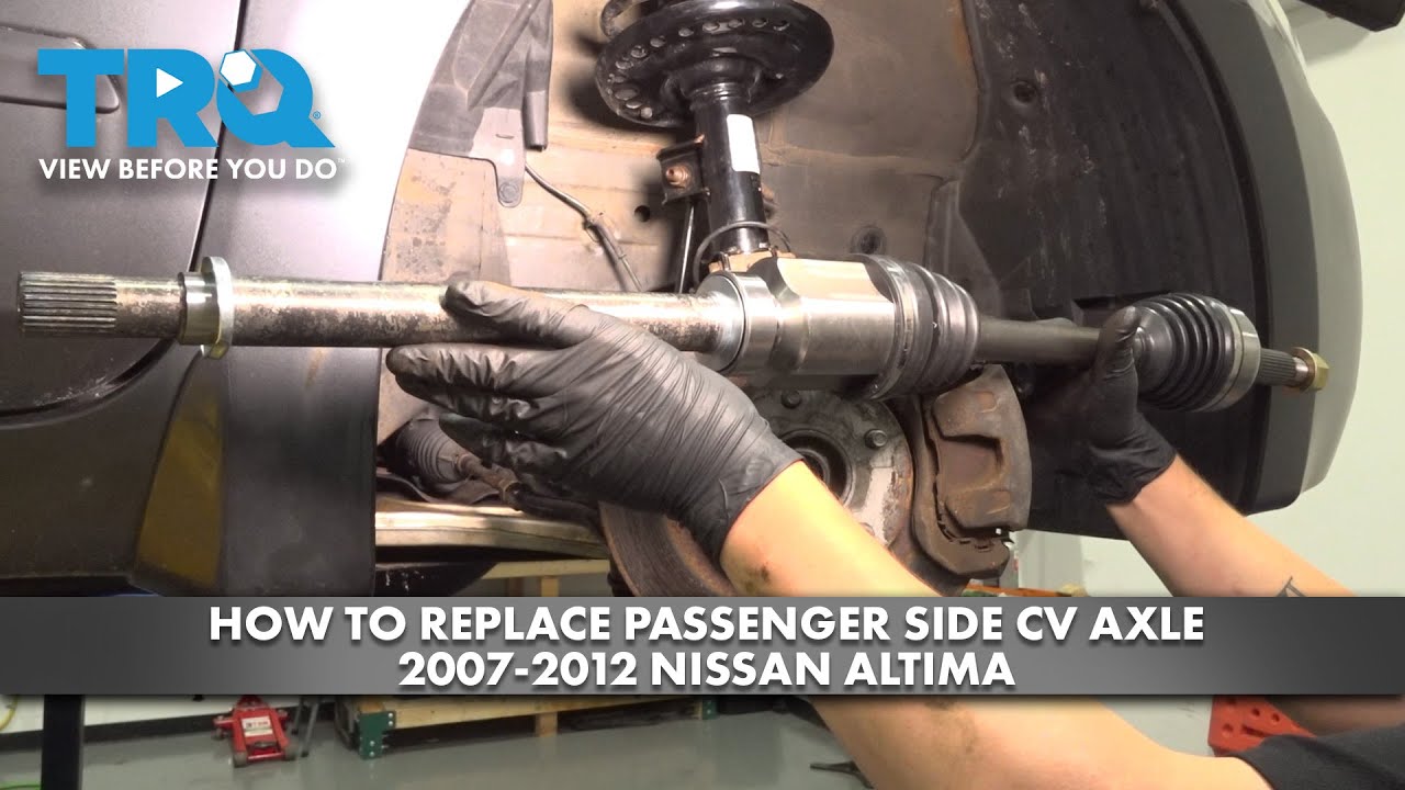 How to Replace Passenger Side CV Axle 20072012 Nissan Altima 1A Auto