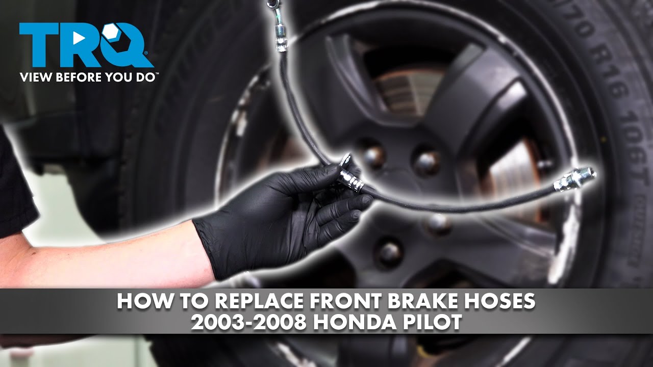 How to Replace Front Brake Hoses 2003-2008 Honda Pilot | 1A Auto