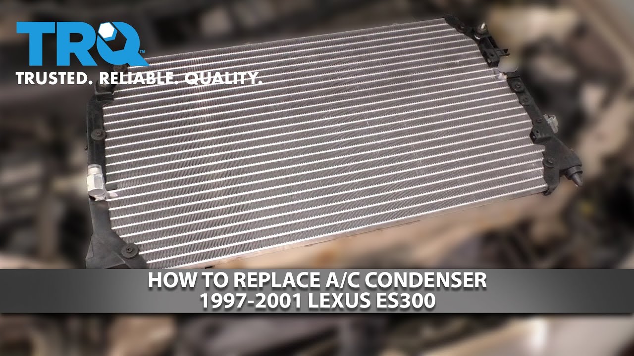 How to Replace AC Condenser 19972001 Lexus ES300 1A Auto