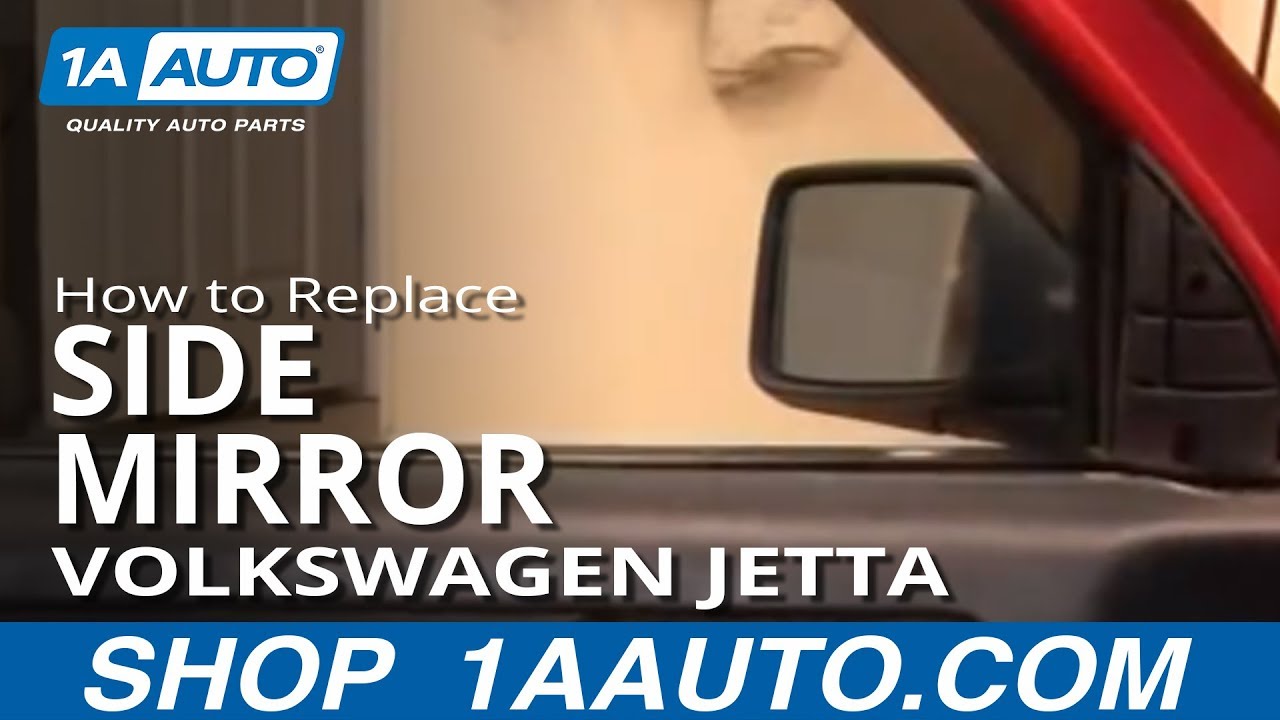 How to Replace Side Mirror 199399 Volkswagen Jetta 1A Auto