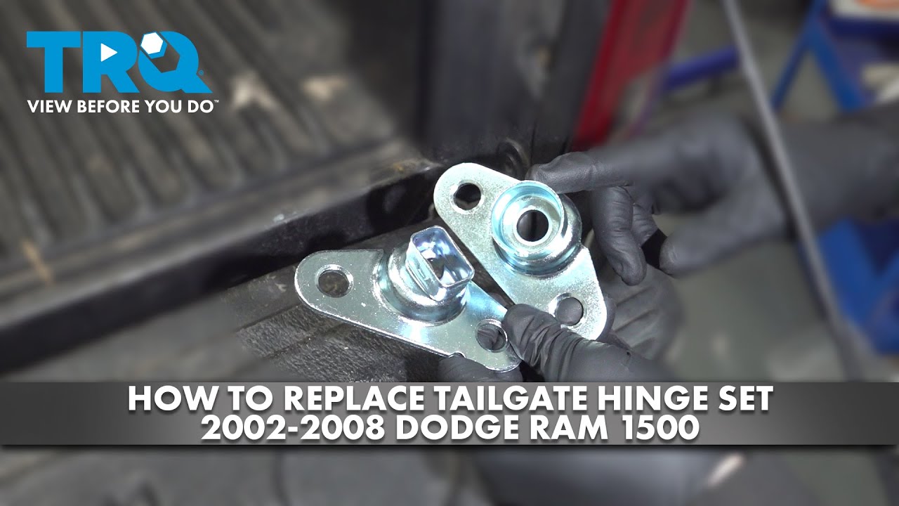 How to Replace Tailgate Hinge Set 2002 2008 Dodge Ram 1500 1A Auto
