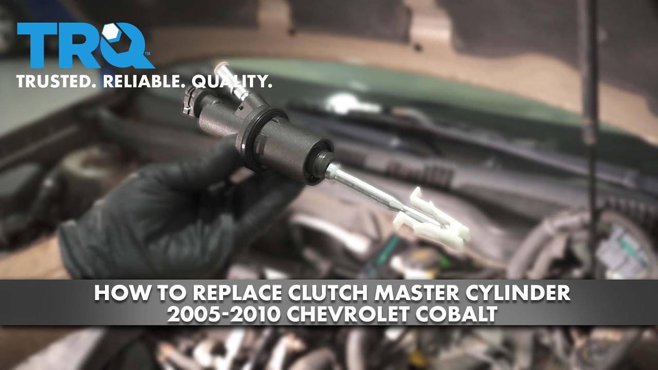 How to Replace Clutch Master Cylinder 20052010 Chevrolet Cobalt 1A Auto