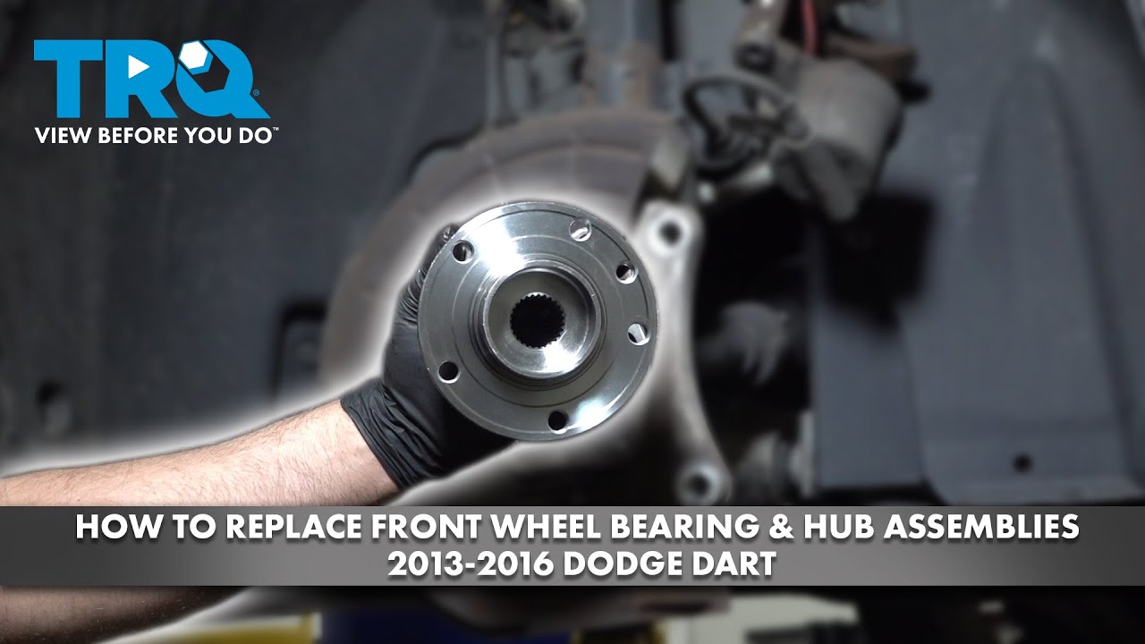 How to Replace Front Wheel Bearing Hub Assemblies 20132016 Dodge Dart 1A Auto