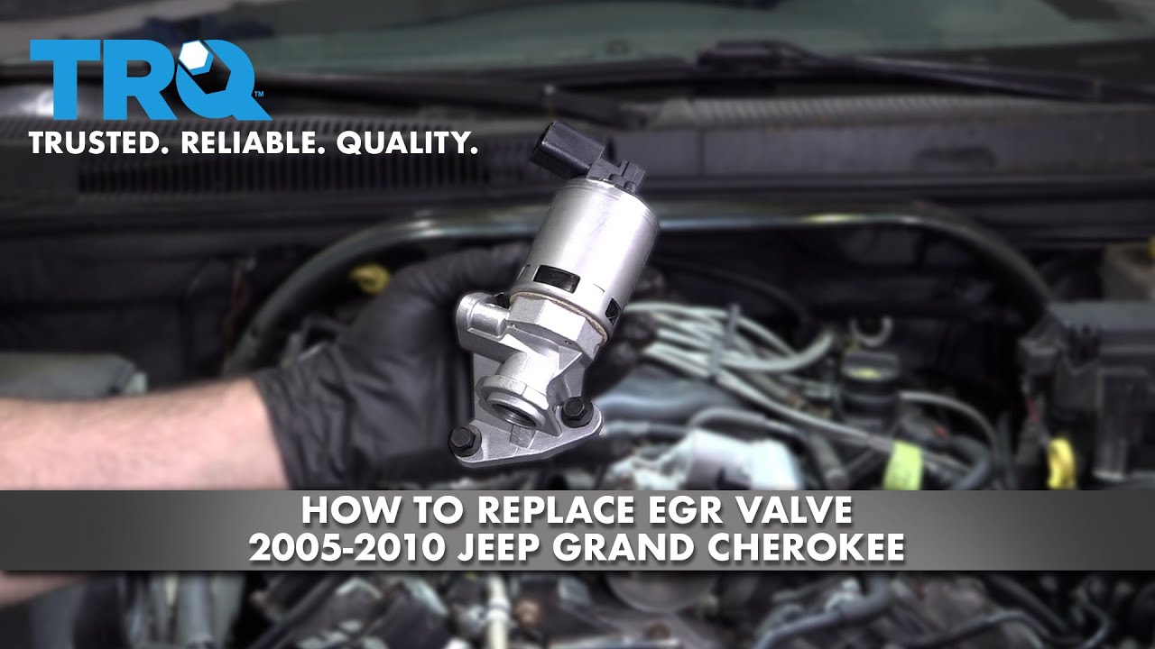 How To Replace EGR Valve 200510 Jeep Grand Cherokee 1A Auto