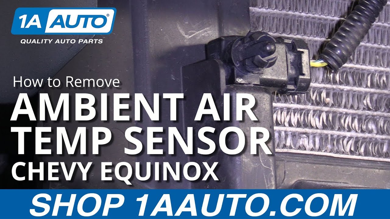 How to Remove Ambient Air Temp Sensor 2010-17 Chevy Equinox