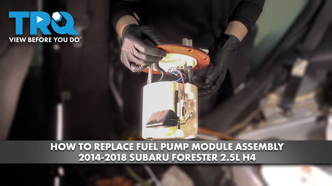 How to Replace Fuel Pump Module Assembly 2014-2018 Subaru Forester 25L