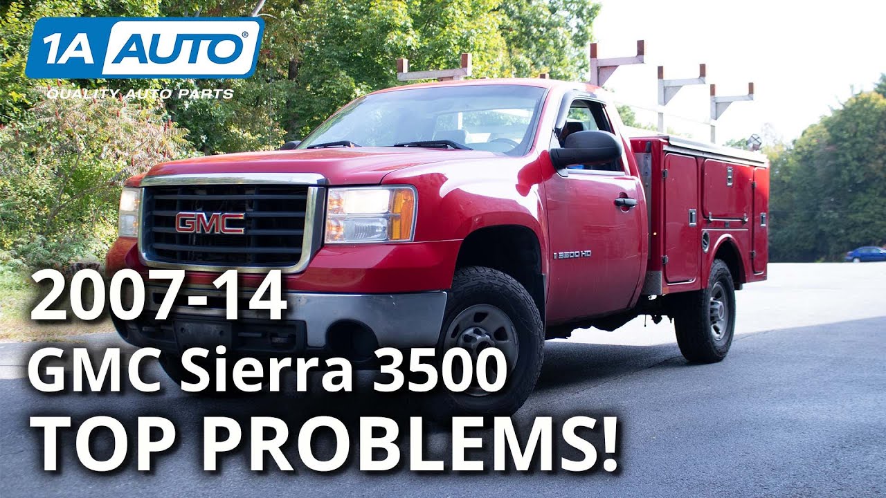 Top 5 Problems GMC Sierra 3500 Truck 3rd Generation 200714 1A Auto