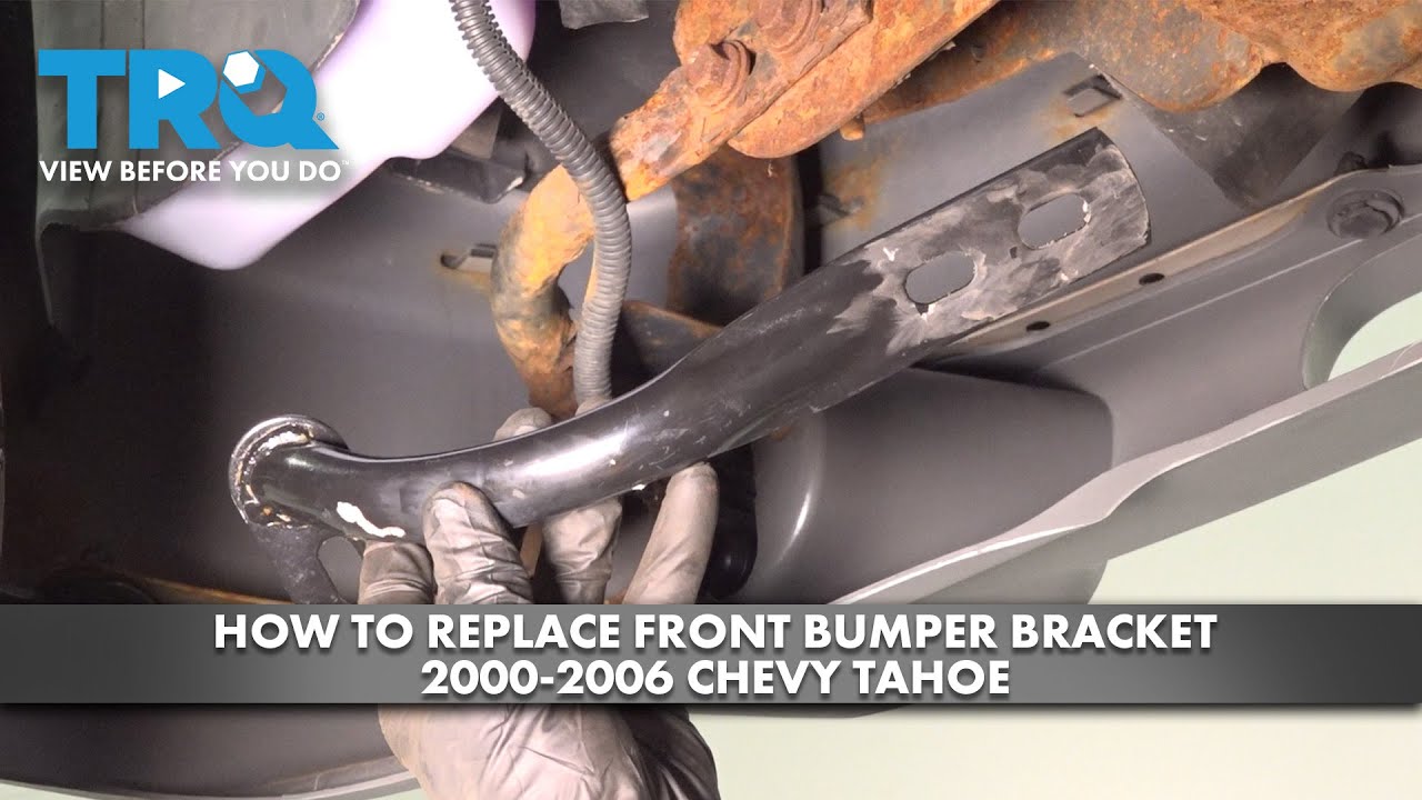 How to Replace Front bumper Bracket 20002006 Chevy Tahoe 1A Auto