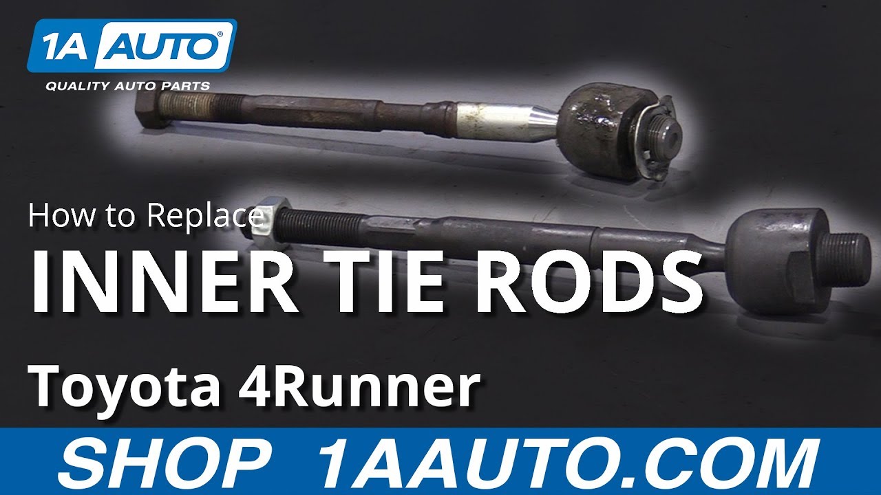 How to Replace Inner Tie Rod Ends 200309 Toyota 4Runner 1A Auto