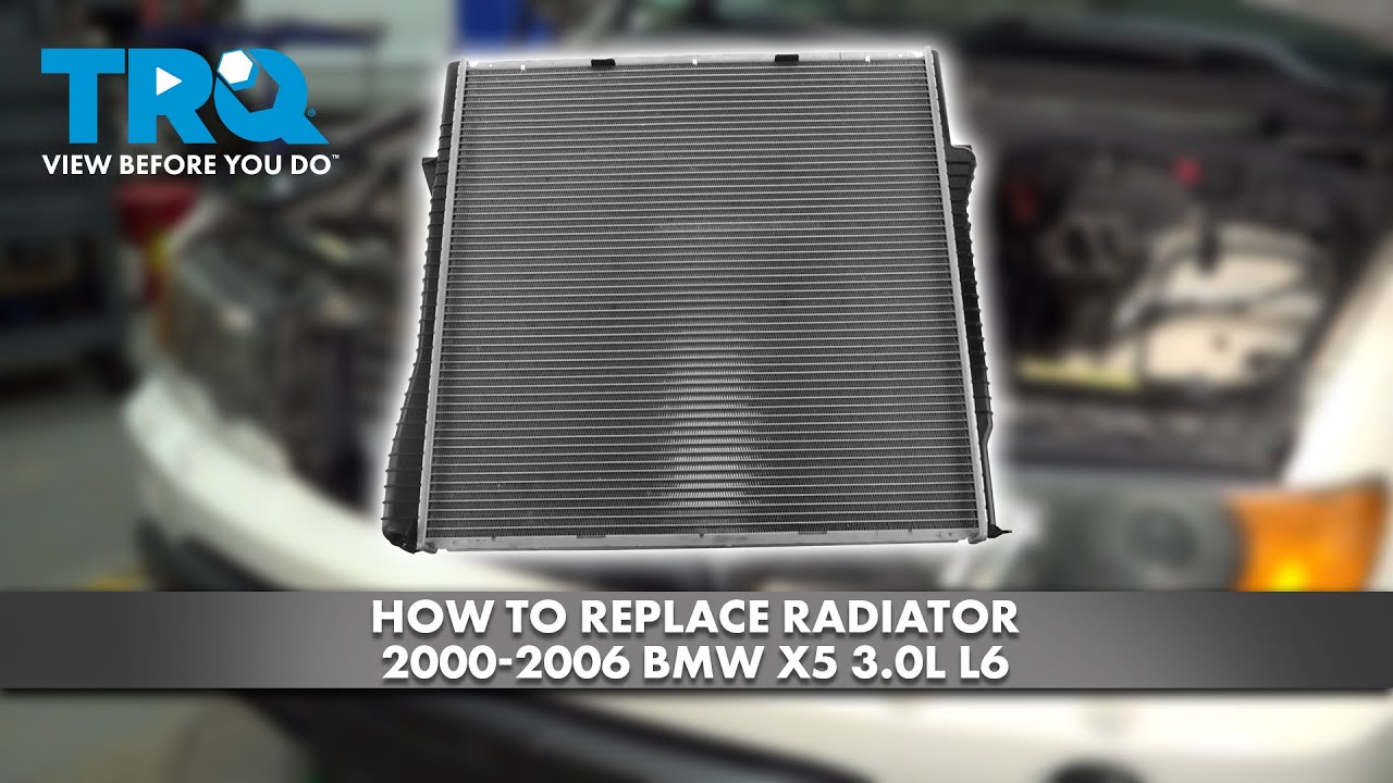 Aluminum Radiator without Oil Cooler for BMW E53 X5 2001-2006 L6 3.0L
