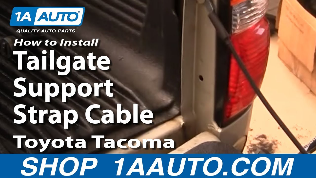 How to Replace Tailgate Cable 9504 Toyota 1A Auto