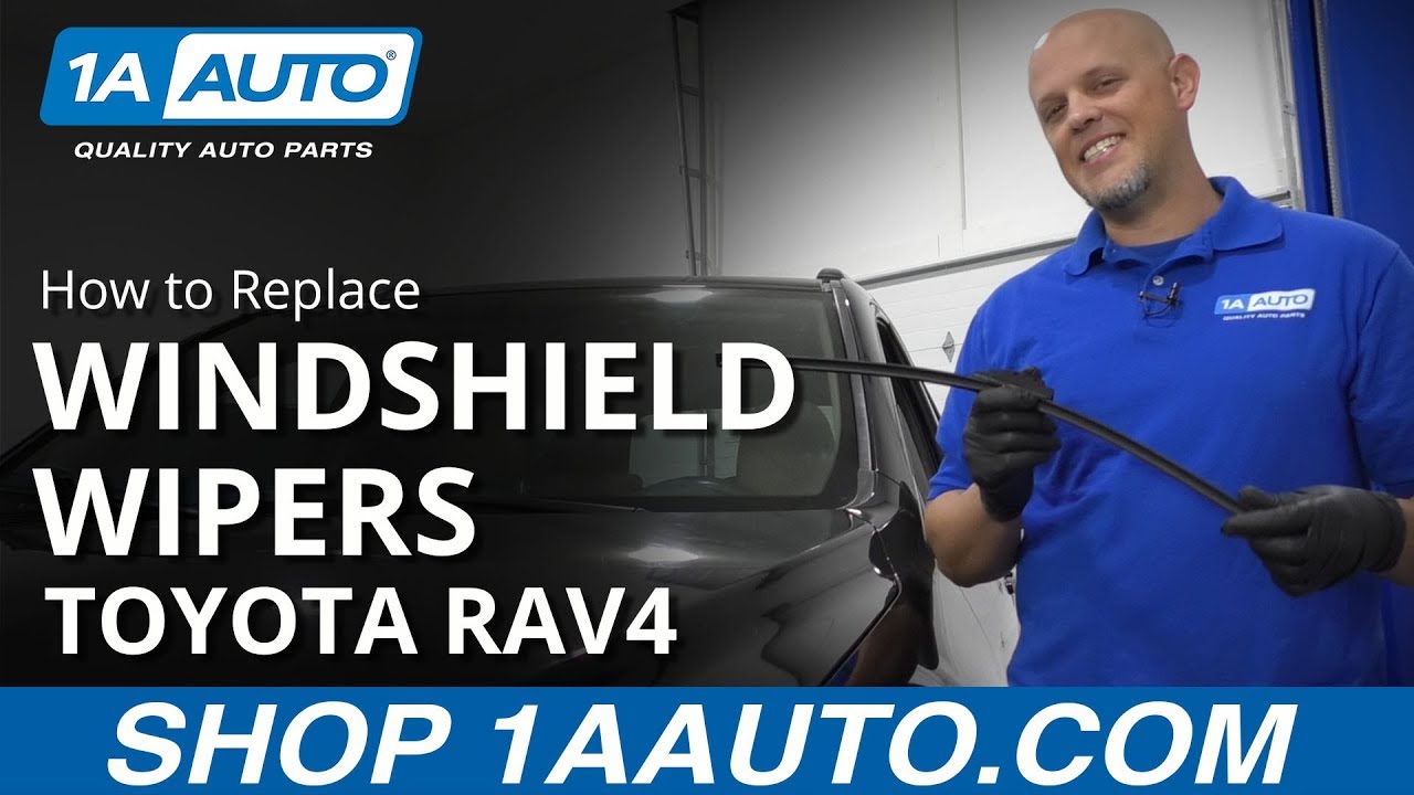 How to Replace Wiper Blade 200612 Toyota Rav4 1A Auto