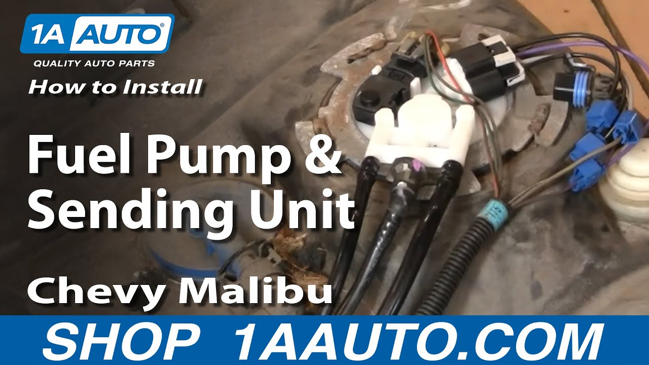 How to Replace Fuel Pump & Sending Unit Module 00-03 Chevy ... 94 kia sephia wiring diagram 