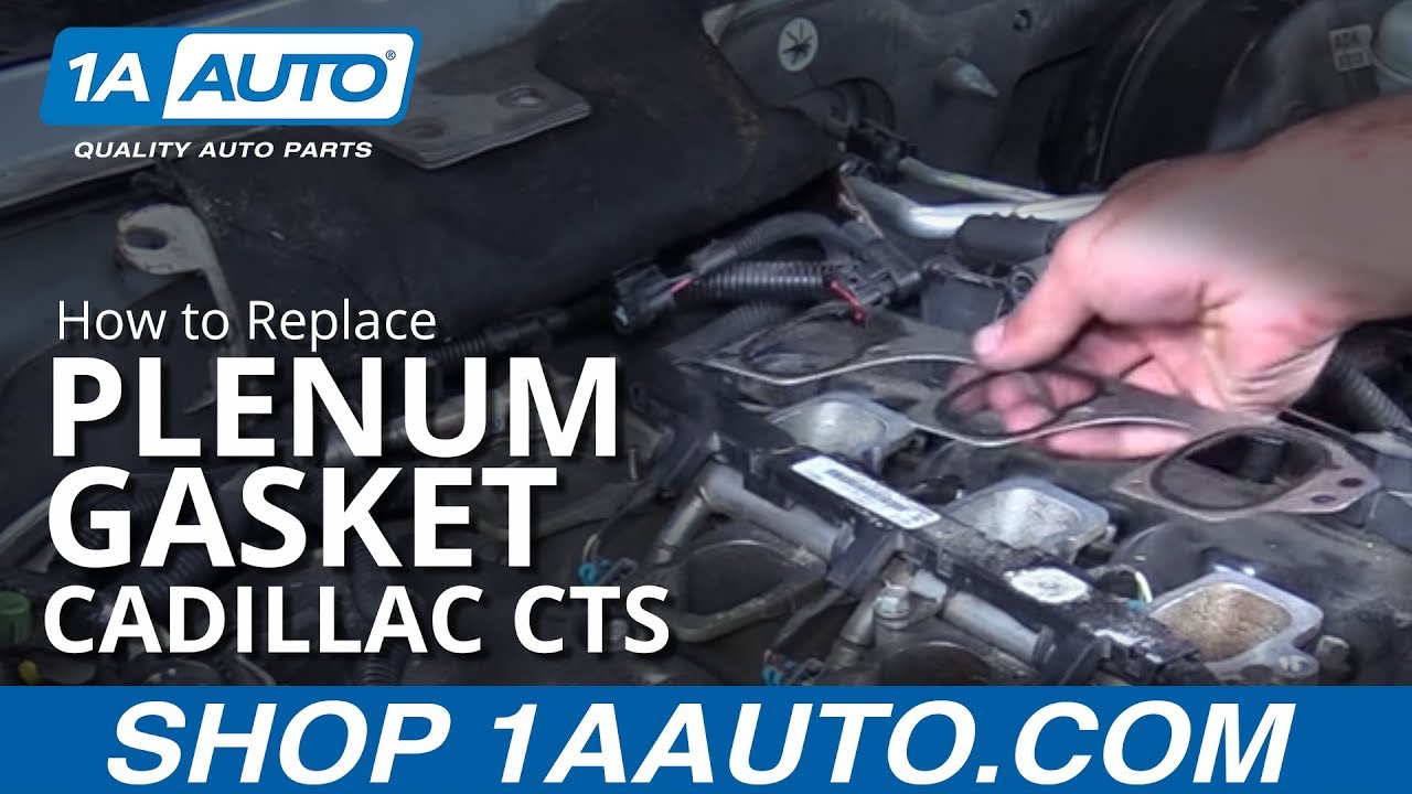 How to Replace Plenum Gasket 200307 Cadillac CTS 1A Auto
