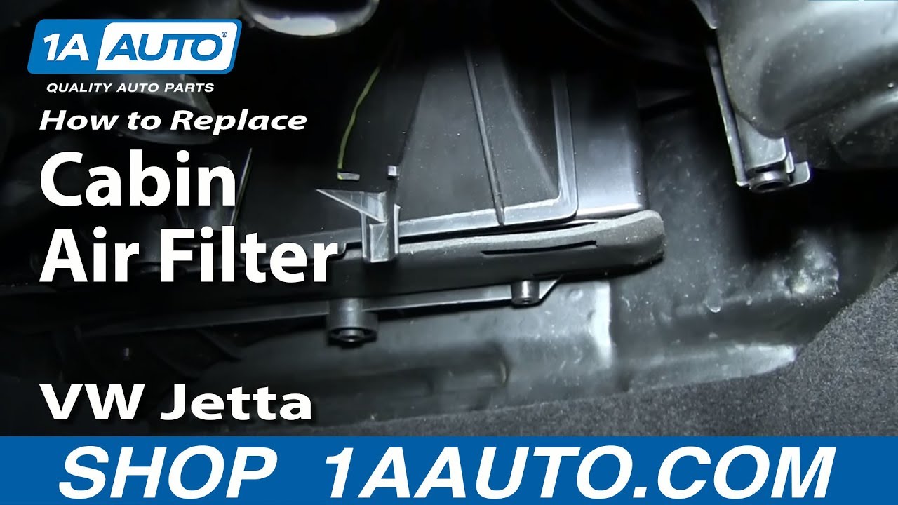 How to Replace Cabin Air Filter 0517 Volkswagen Jetta 1A Auto