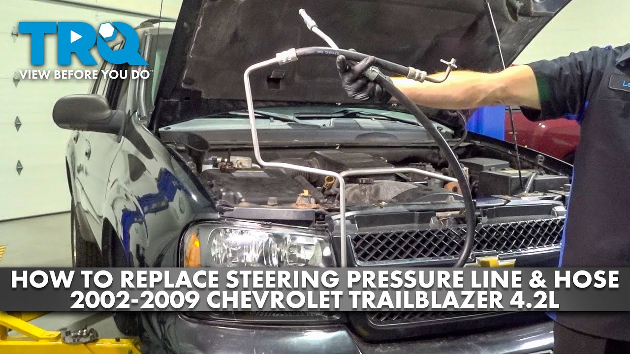 How to Replace Power Steering Pressure Line 20022009 Chevrolet