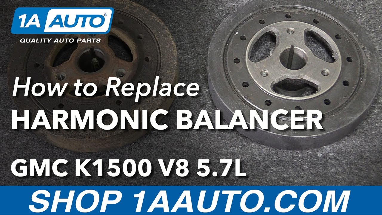 How to Replace Harmonic Balancer 9699 GMC K1500 1A Auto