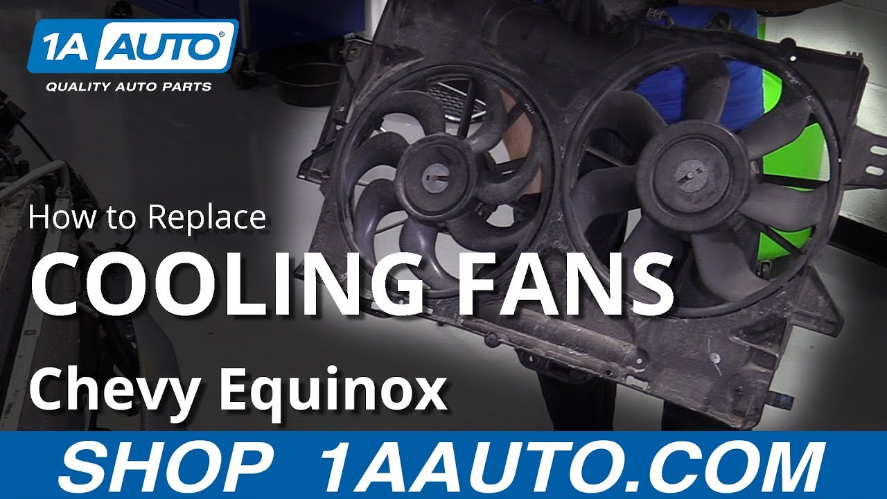 How to Replace Radiator Fans 2010-17 Chevy Equinox