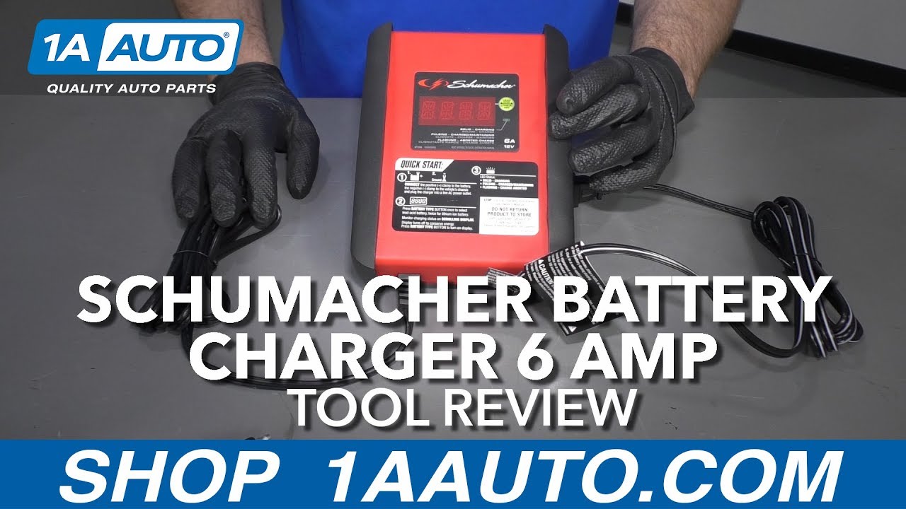 Schumacher Battery Charger 6amp - Available at 1A Auto | 1A Auto