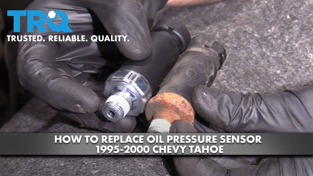 How to Replace Oil Pressure Sensor 19952000 Chevy Tahoe 1A Auto