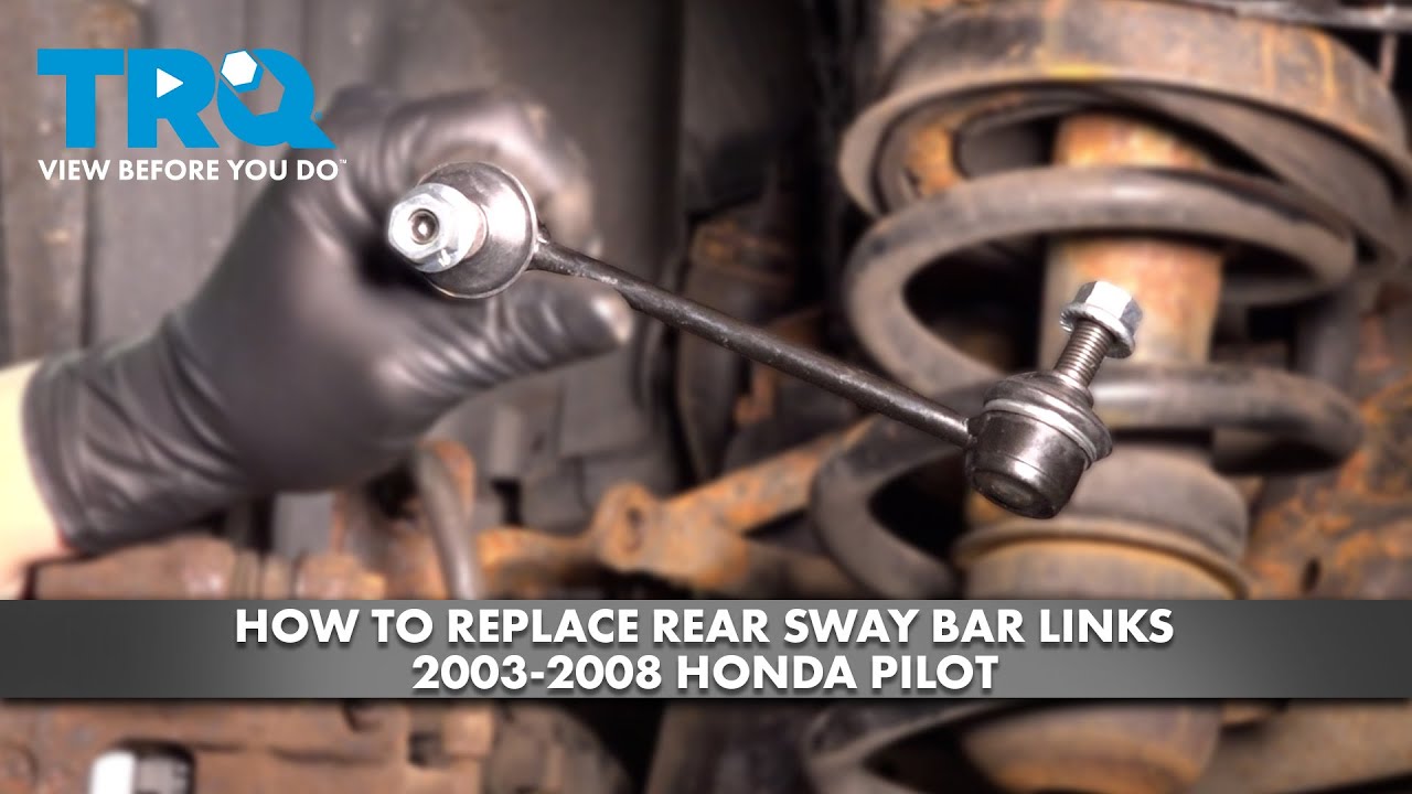 How to Replace Rear Sway Bar Link 2003-2008 Honda Pilot | 1A Auto