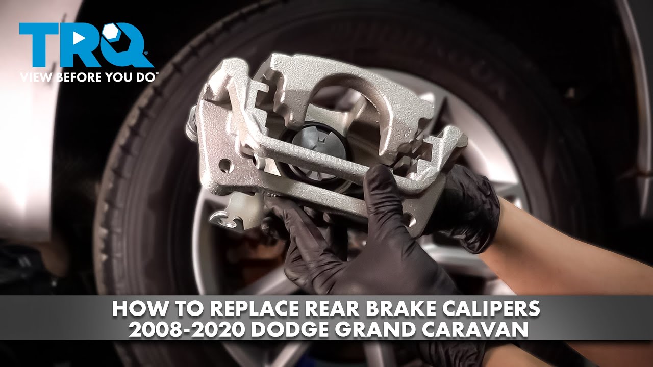 How to Replace Rear Brake Calipers 20082020 Dodge Grand Caravan 1A Auto
