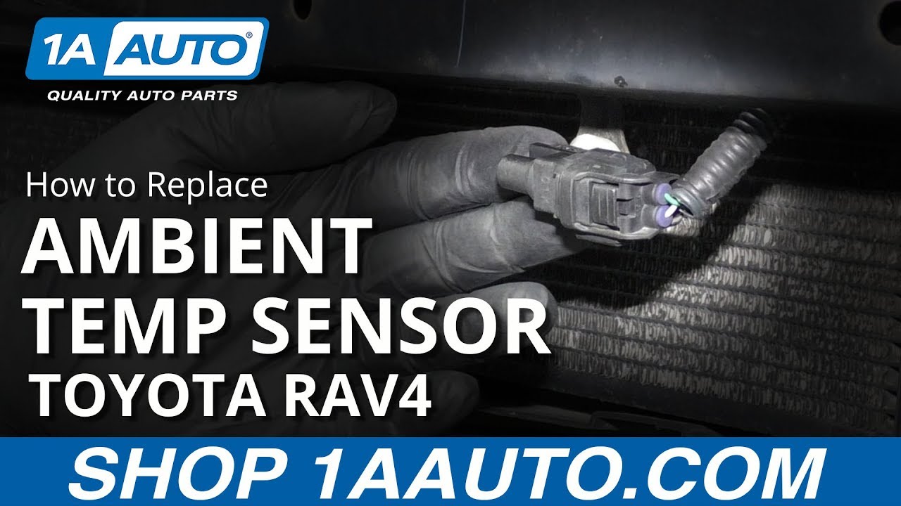 How to Replace Ambient Air Temperature Sensor 0516 Toyota RAV4 1A Auto