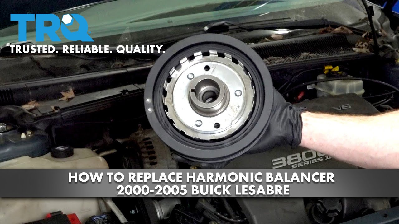 How To Replace Harmonic Balancer 20002005 Buick LeSabre 1A Auto