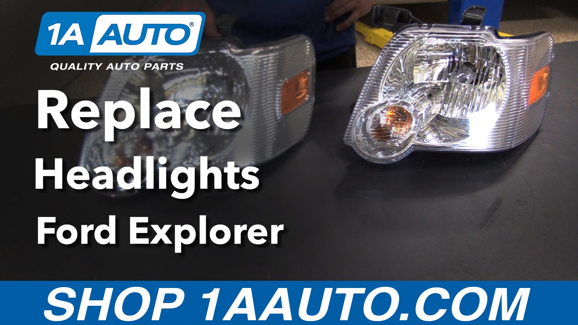 How to Replace Headlight Housing 200610 Ford Explorer 1A Auto