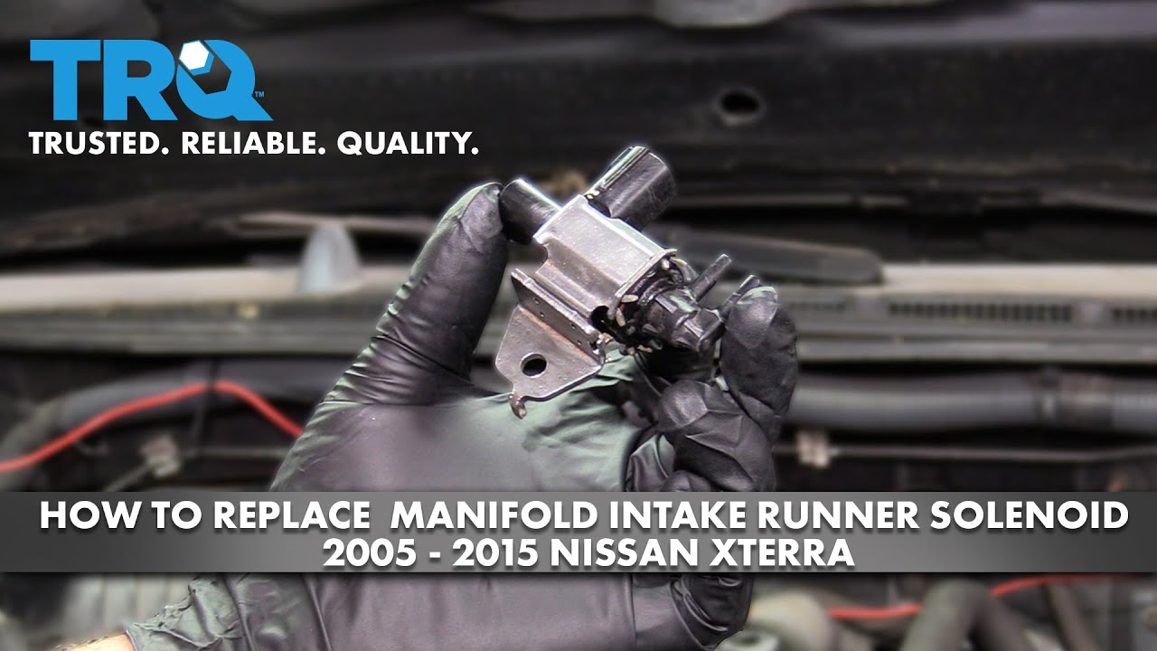 How to Replace Intake Manifold Runner Solenoid 200515 Nissan Xterra
