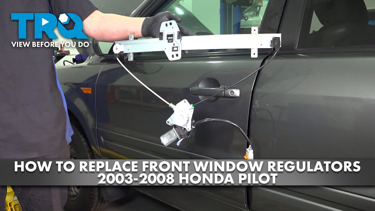 How to Replace Front Window Regulators 20032008 Honda Pilot 1A Auto