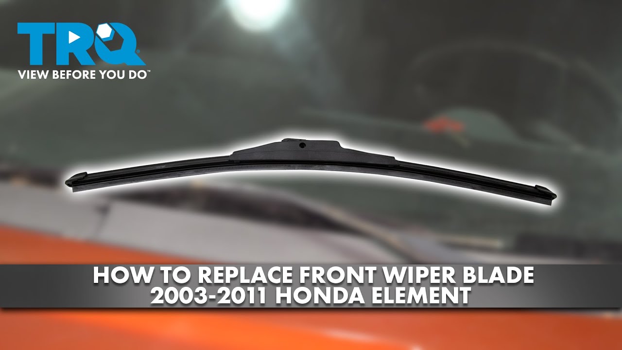 How to Replace Front Wiper Blade Honda Element 2003-2011 | 1A Auto