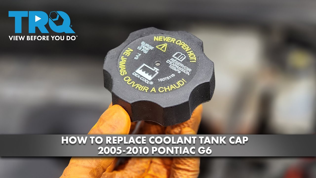 How to Replace Coolant Tank Cap 20052010 Pontiac G6 1A Auto