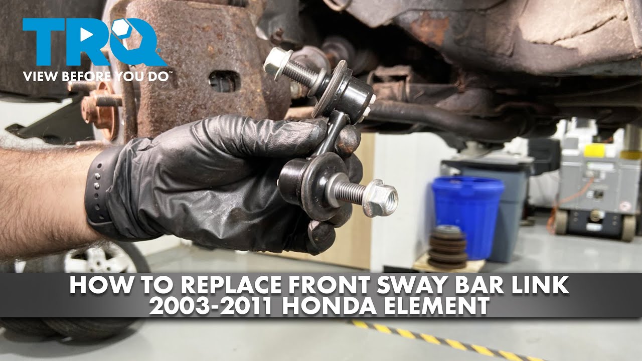 How to Replace Front Sway Bar Link 20032011 Honda Element 1A Auto