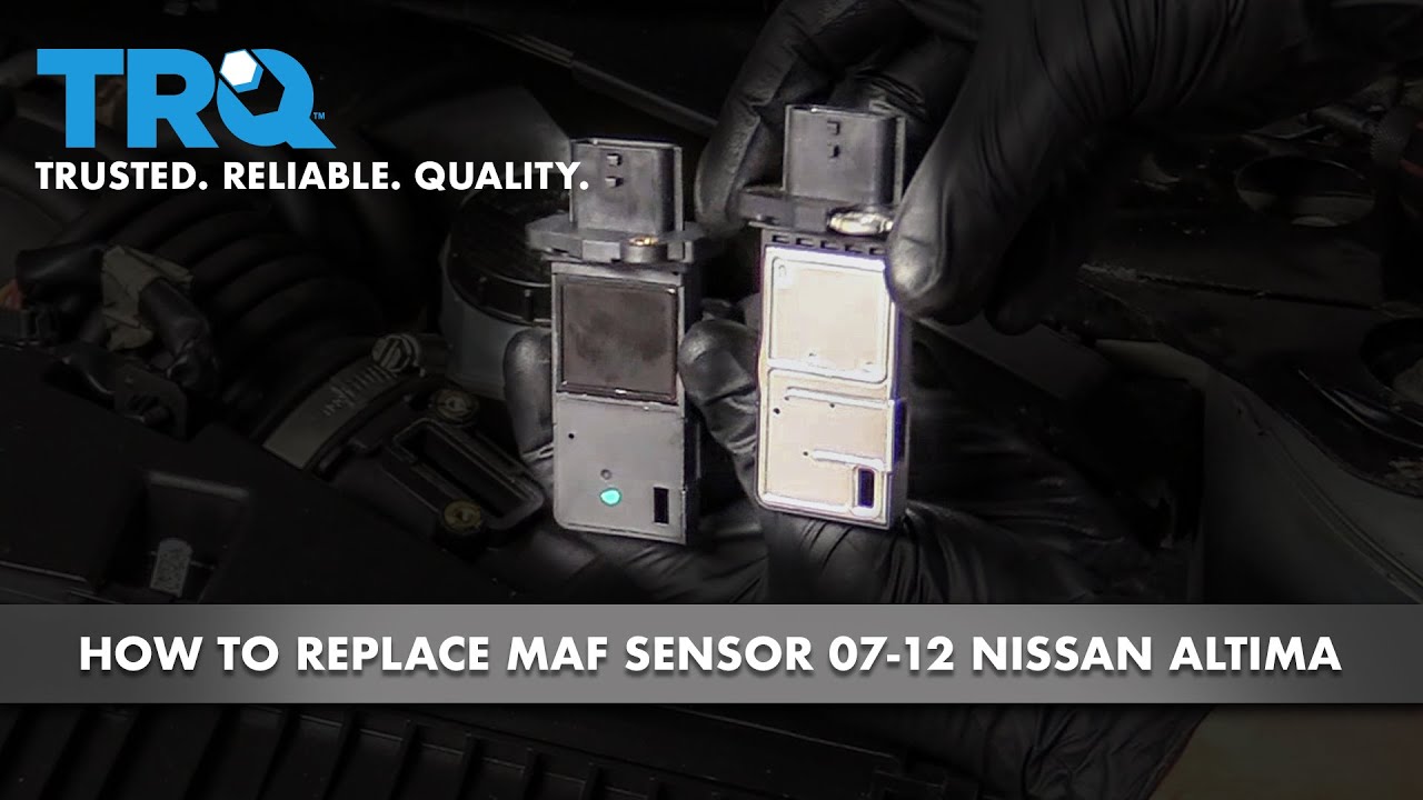 How to Replace Mass Air Flow Sensor 200712 Nissan Altima 1A Auto