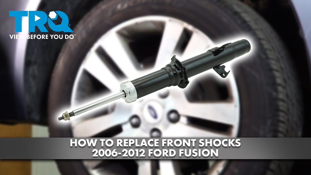 How to Replace Front Shocks 20062012 Ford Fusion 1A Auto