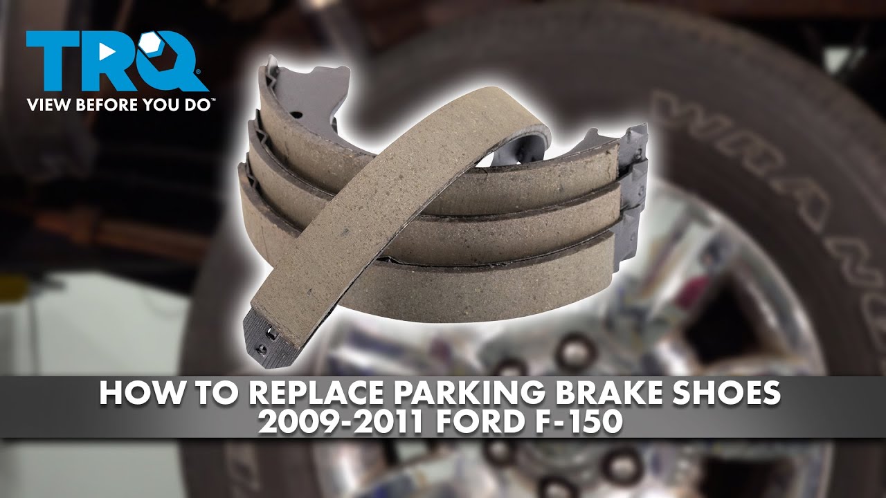 How to Replace Parking Brake Shoes 20092011 Ford F150 1A Auto