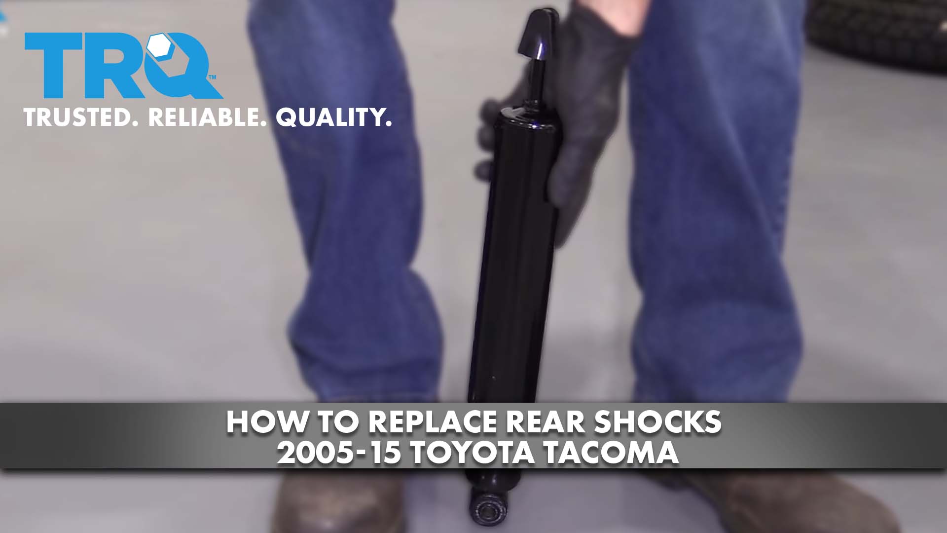How to Replace Rear Shocks 200515 Toyota 1A Auto