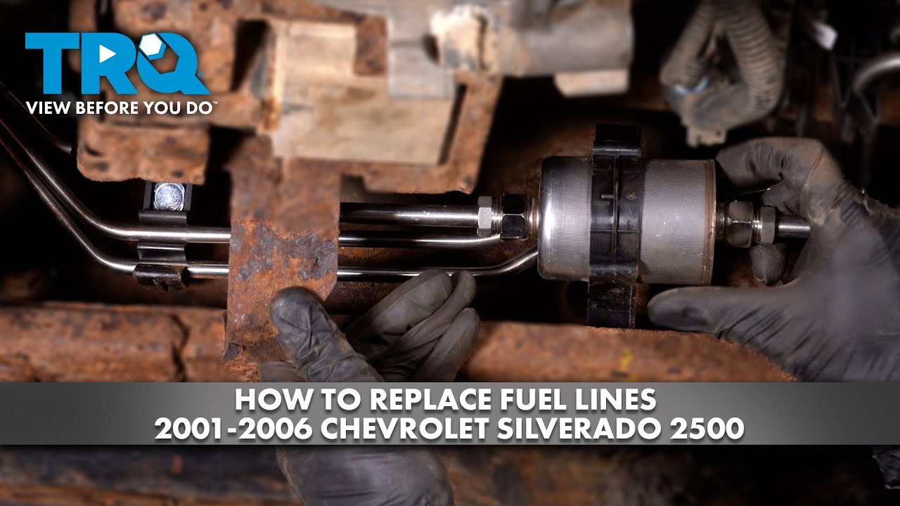 How to Replace Fuel Lines 20012006 Chevrolet Silverado 2500 1A Auto