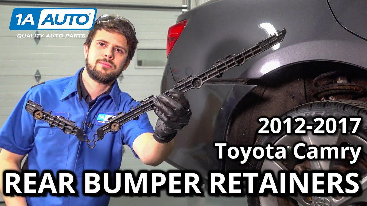 How to Replace Rear Bumper Cover Retainers 20122017 Toyota Camry 1A Auto