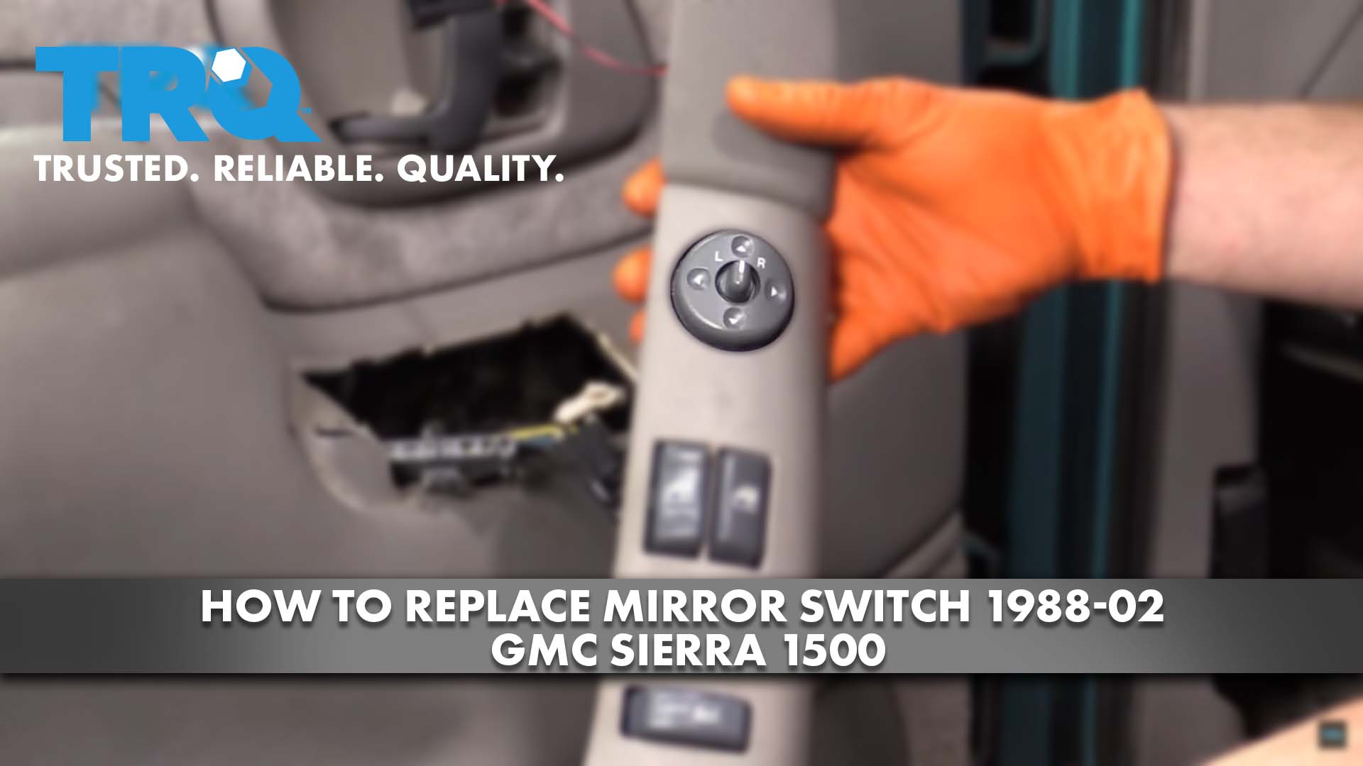 How to Replace Mirror Switch 19882002 GMC Sierra 1500 1A Auto
