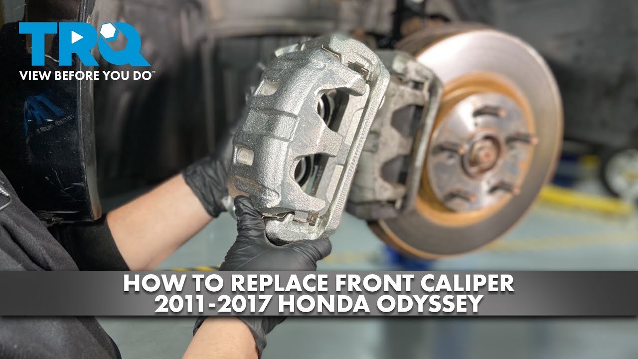 How to Replace Front Caliper 2011-2017 Honda Odyssey | 1A Auto