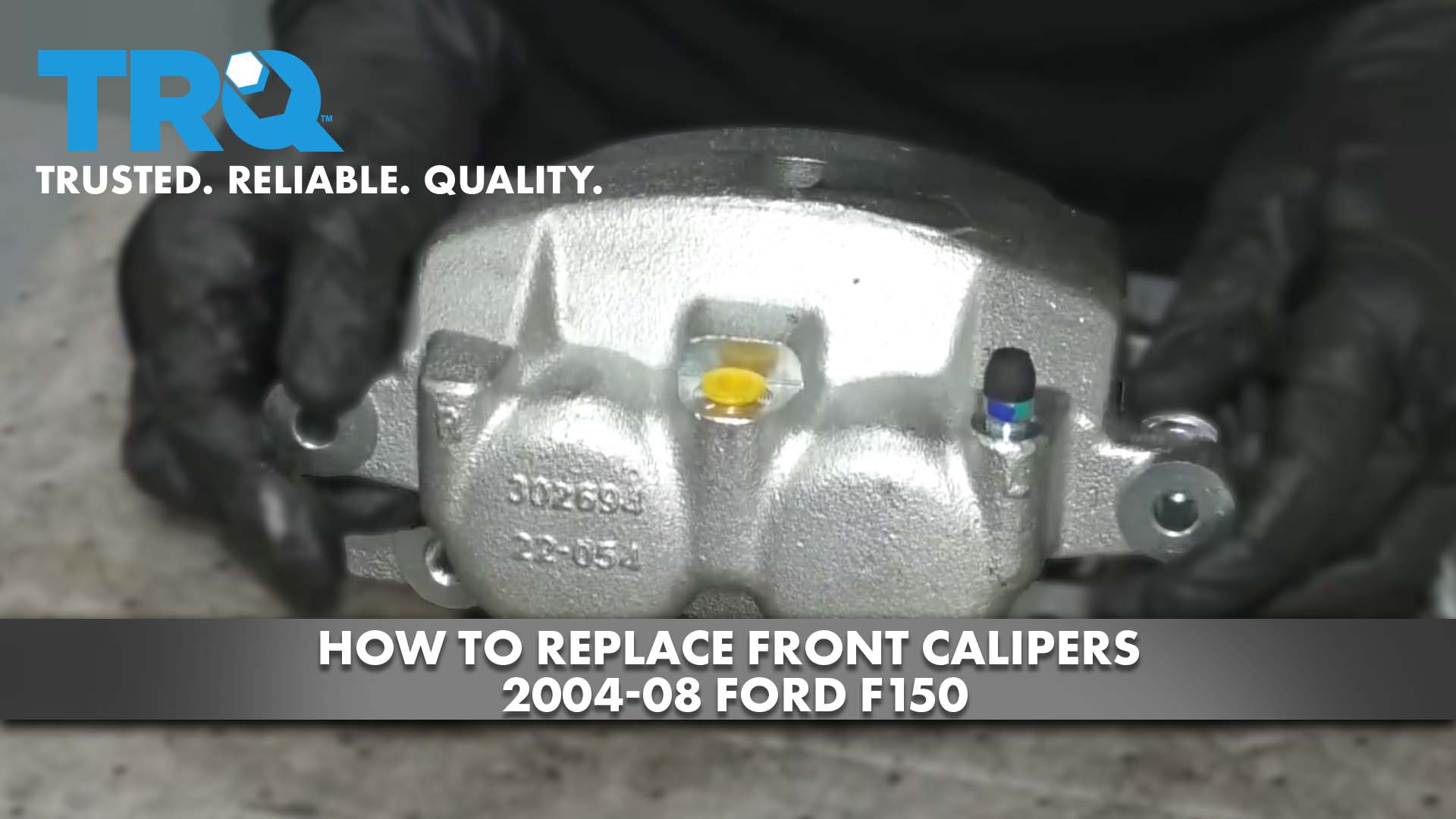 How to Replace Front Calipers 200408 Ford F150 1A Auto