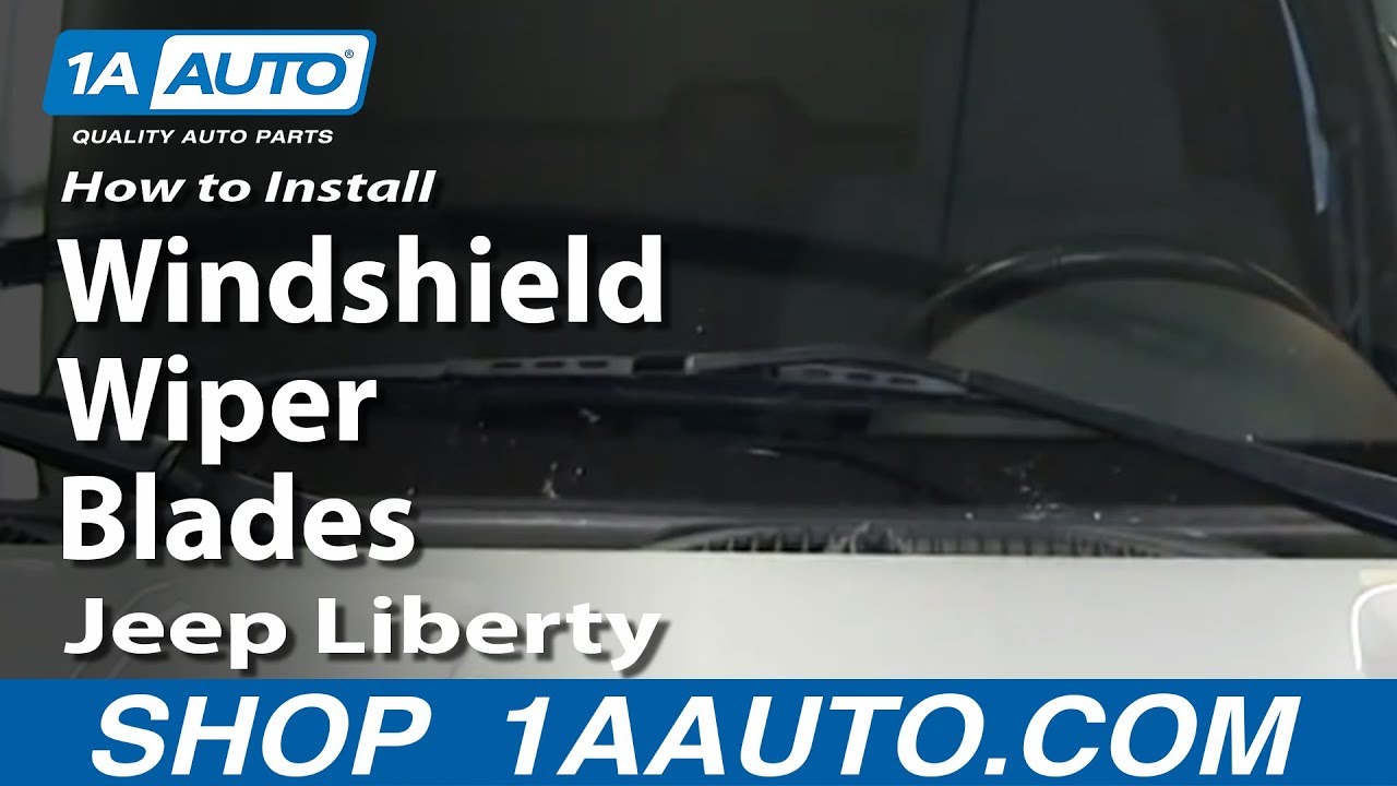 How To Replace Windshield Wiper Blades 200206 Jeep Liberty 1A Auto