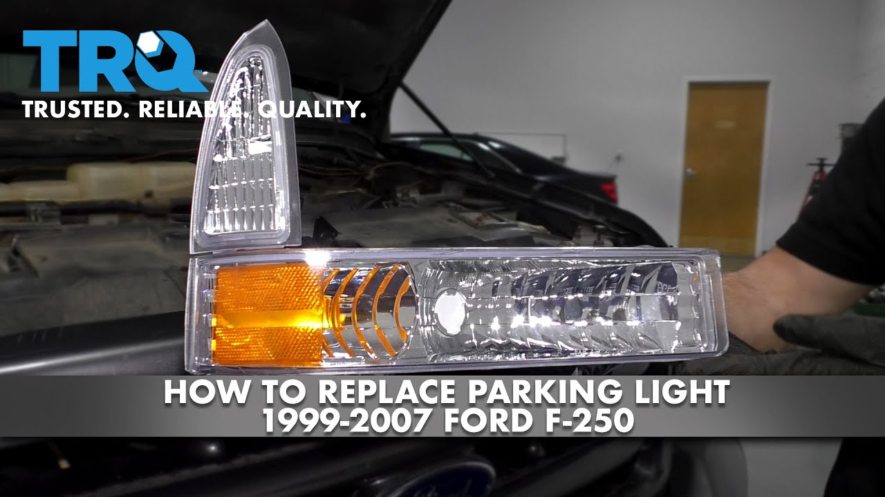 How To Replace Parking Light 19992007 Ford F250 1A Auto