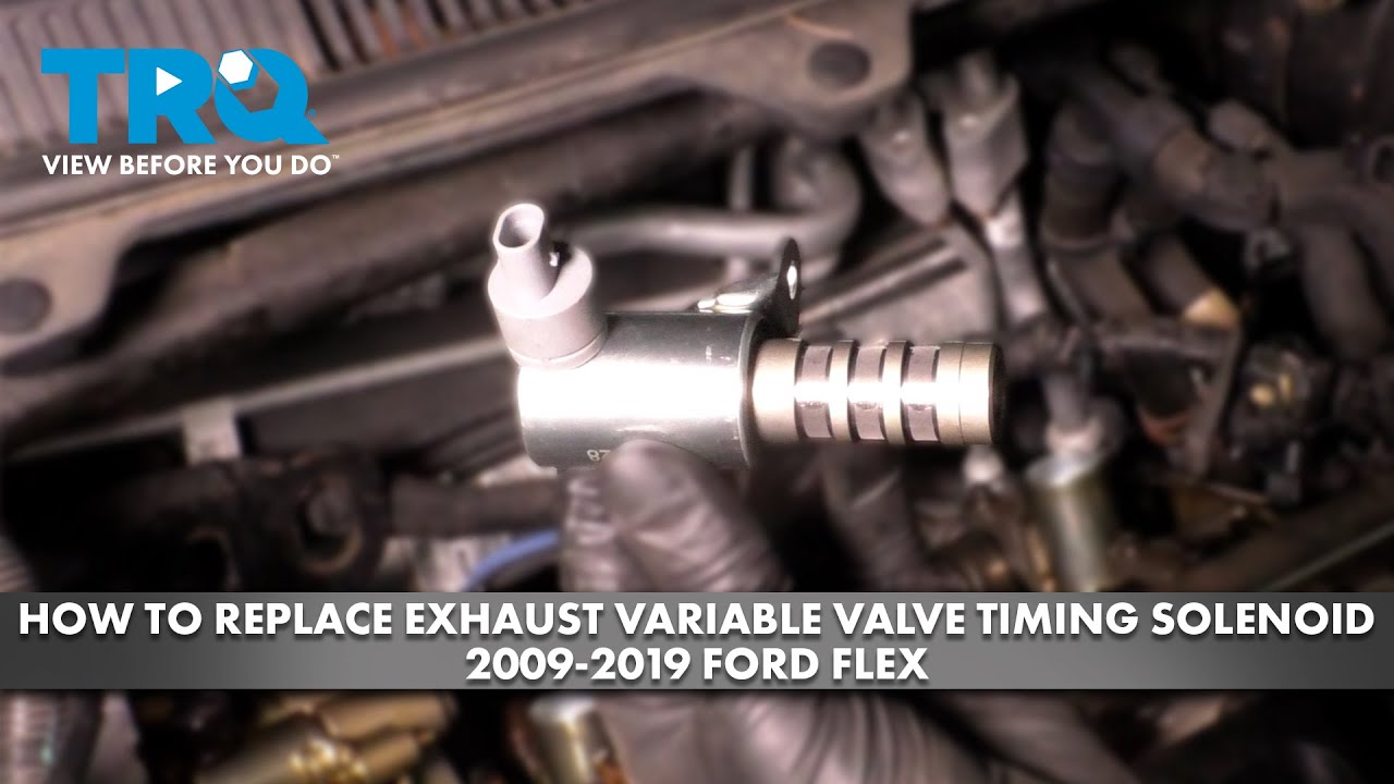 How to Replace Exhaust VVT Solenoid 2009-2019 Ford Flex | 1A Auto