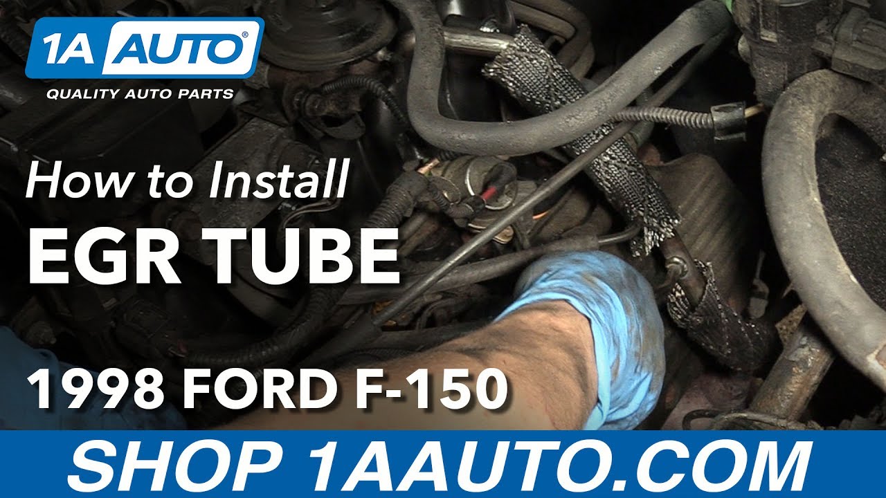 How to Replace EGR Tube V8 46L 19972000 Ford F150 1A Auto