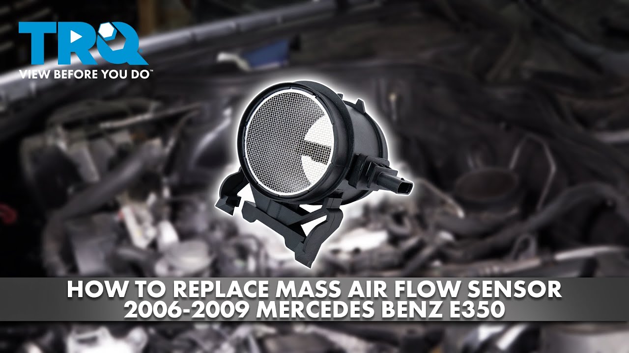 How to Replace Mass Air Flow Sensor 20062009 Mercedes Benz E350 1A Auto