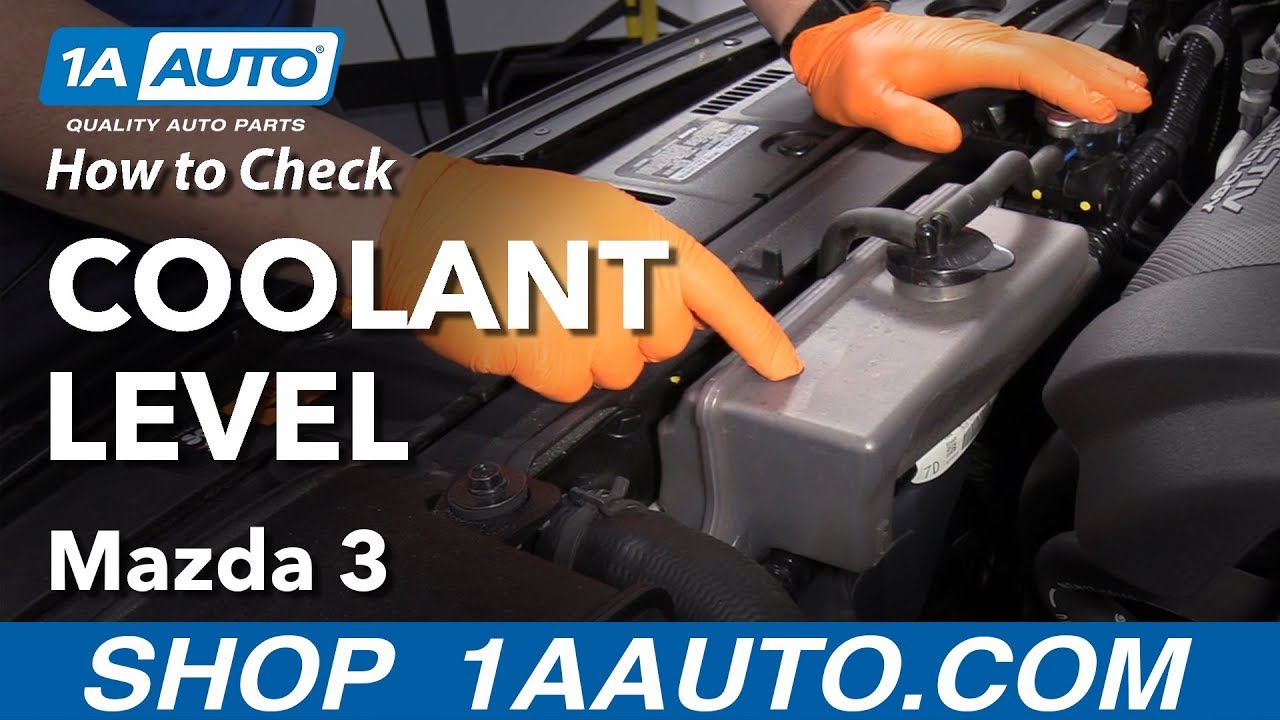 How to Check Coolant Level 201319 Mazda 3 1A Auto