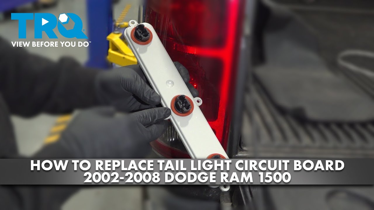 How to Replace Tail Light Circuit Board 20022008 Dodge Ram 1500 1A Auto